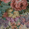 rose garden tapestry fabric swatch